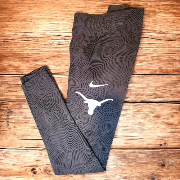 NIKE TEXAS LONGHORNS  AUSTIN WOMEN DRI FIT  LEGGINGS Medium - Picture 1 of 6